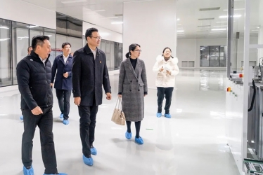 平湖市委書記祁海龍一行蒞臨浙江鴻禧能源股份有限公司開展三服務(wù)